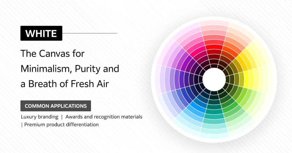 White - the canvas for minimalism, purity, and a breath of fresh air